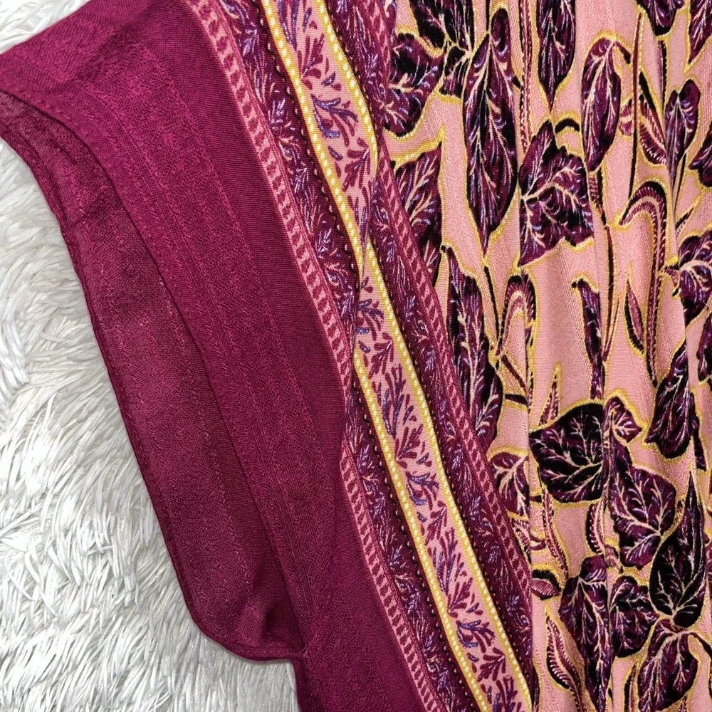 Time and True Women’s Boho Kimono DusterCardigan Size‎ S/M